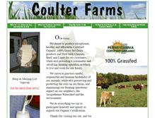 Tablet Screenshot of coulterfarms.net